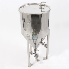 Hopper de fermentação de 20 galões de aço inoxidável